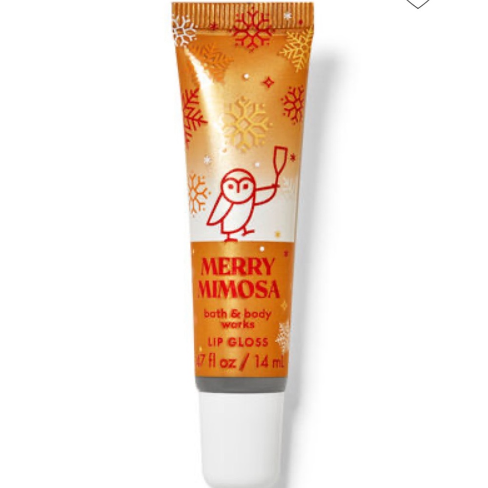 🎅 BBW Merry Mimosa Lip Gloss NEW